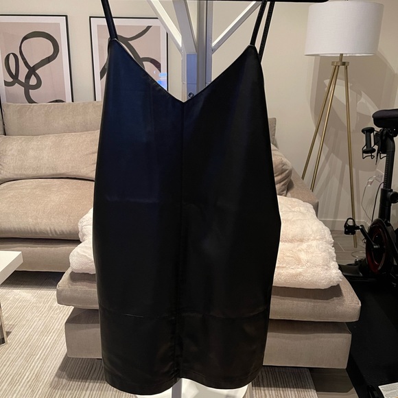 Free People - Slip Into Something Mini Dress - Black - XS - Picture 4 of 7